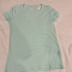 NWT Light sea foam green Victoria secret  tee